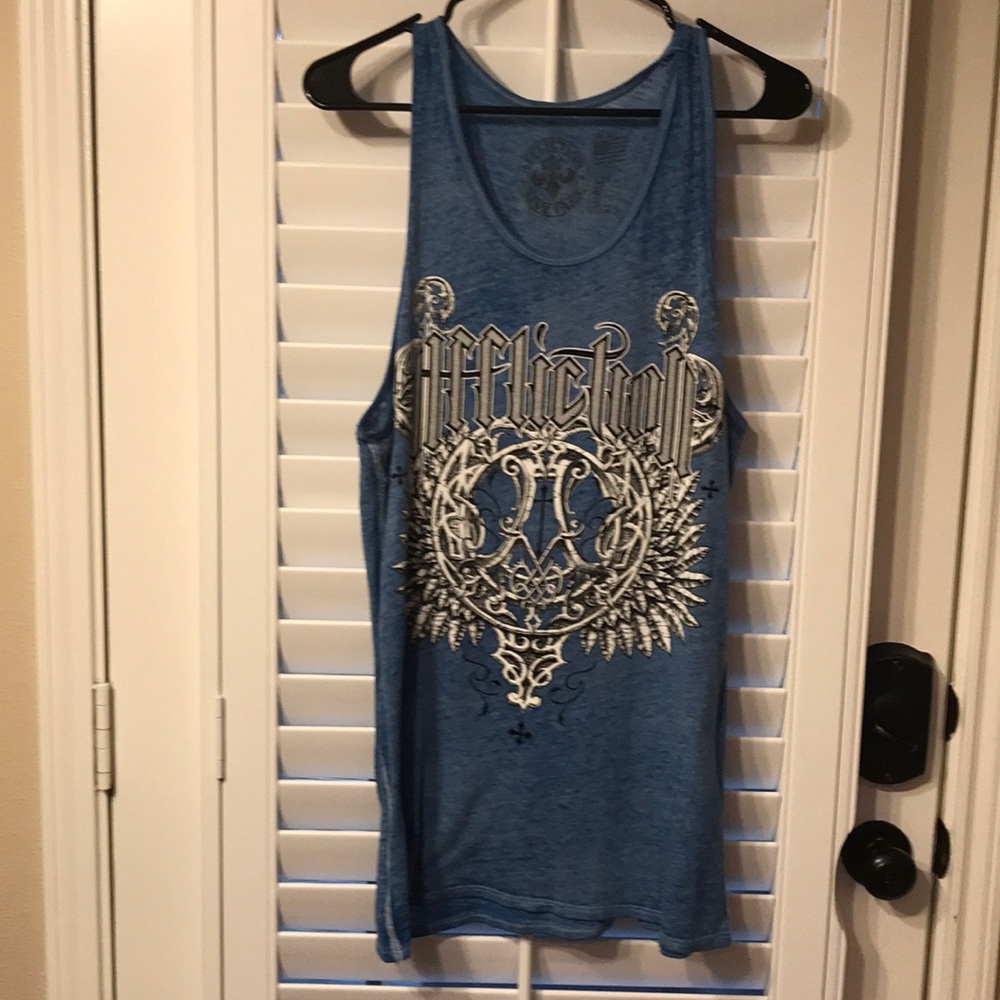 Affliction muscle shirt